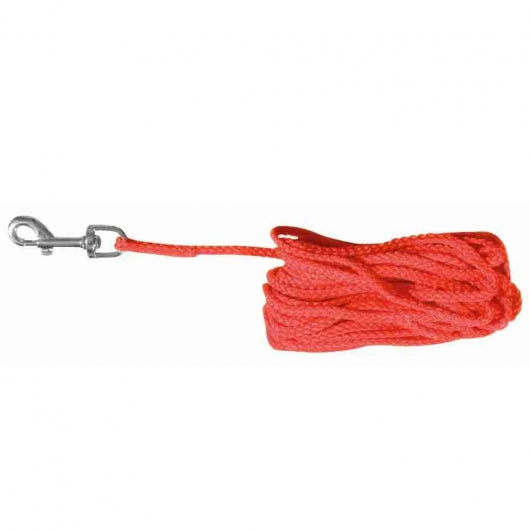 Trixie Schleppleine aus Nylon, 5 m, Rot