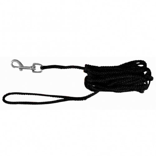 Trixie Schleppleine aus Nylon, 5 m – Schwarz